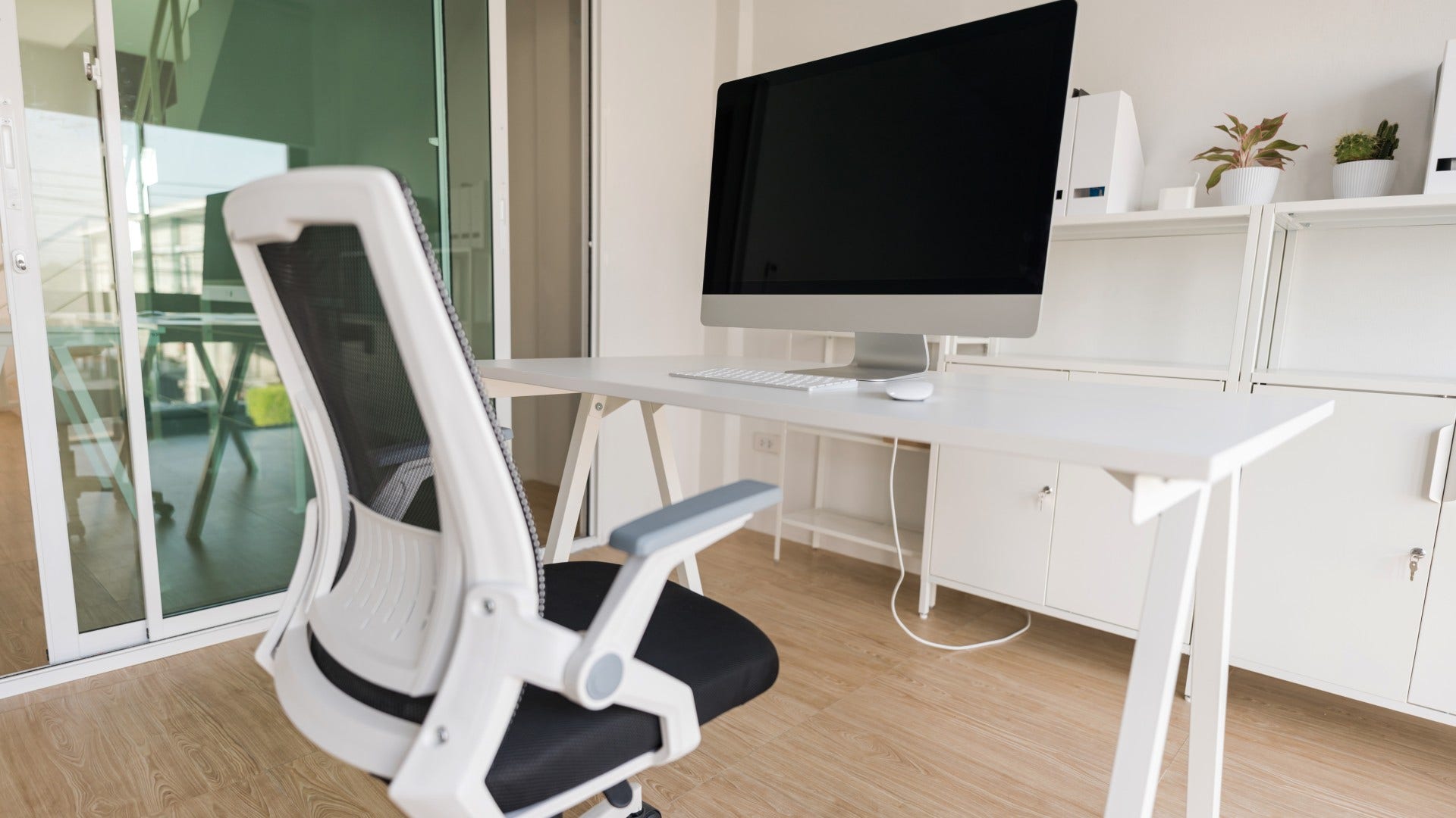 person with a compact filing system who hasn't printed photos in years