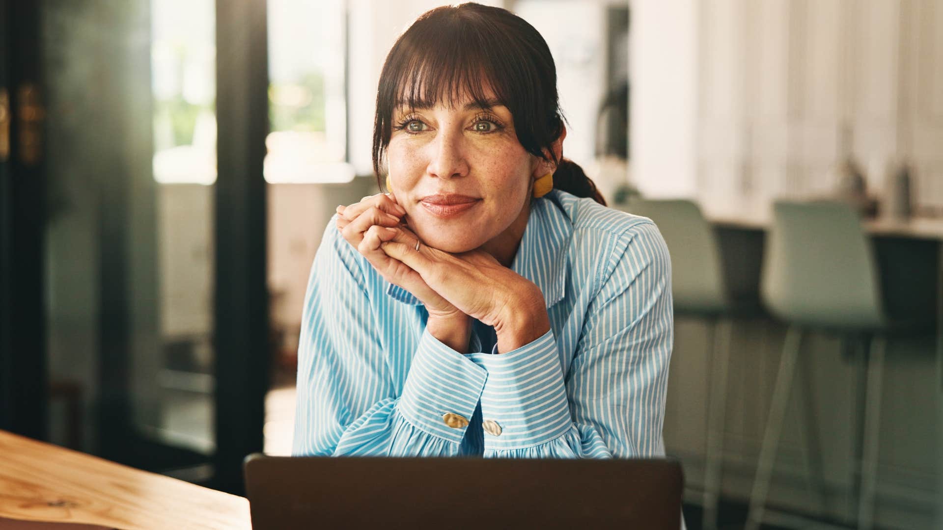 woman who values sanity over performance thinking