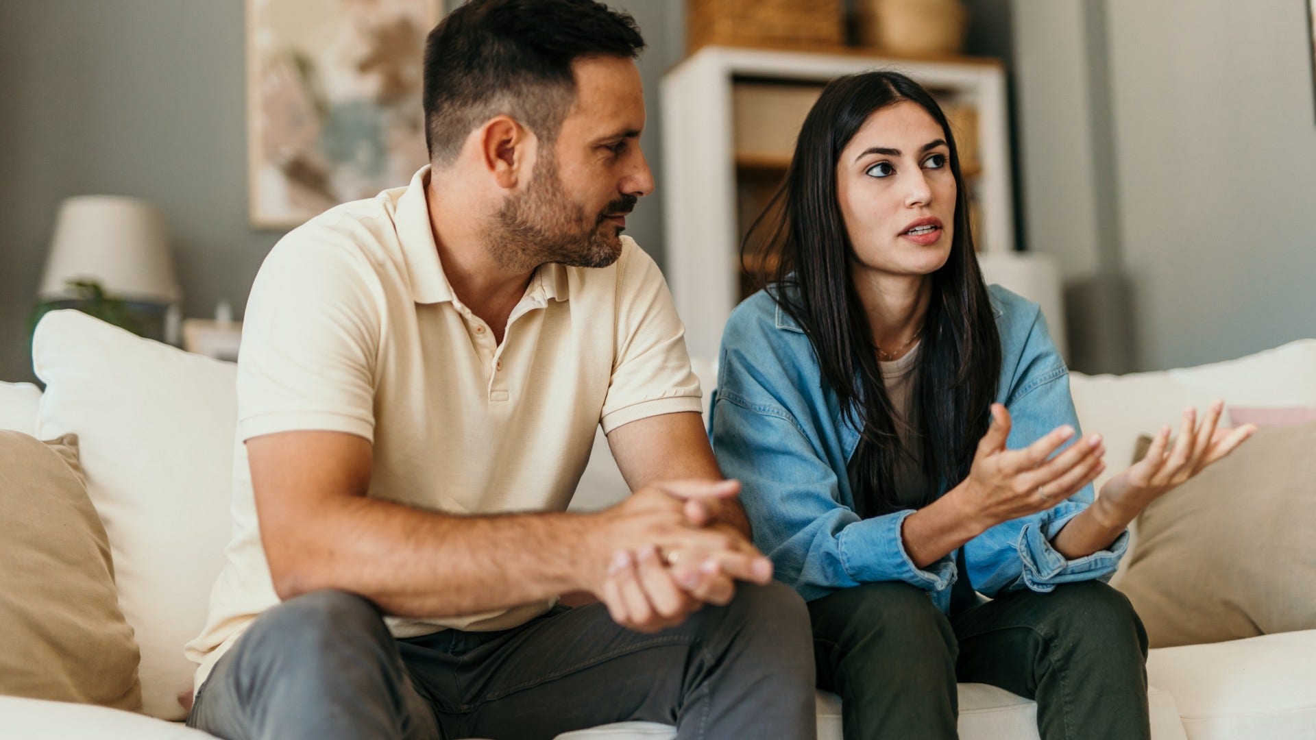 woman who is always waiting for something to go wrong saying good luck happens to others not me