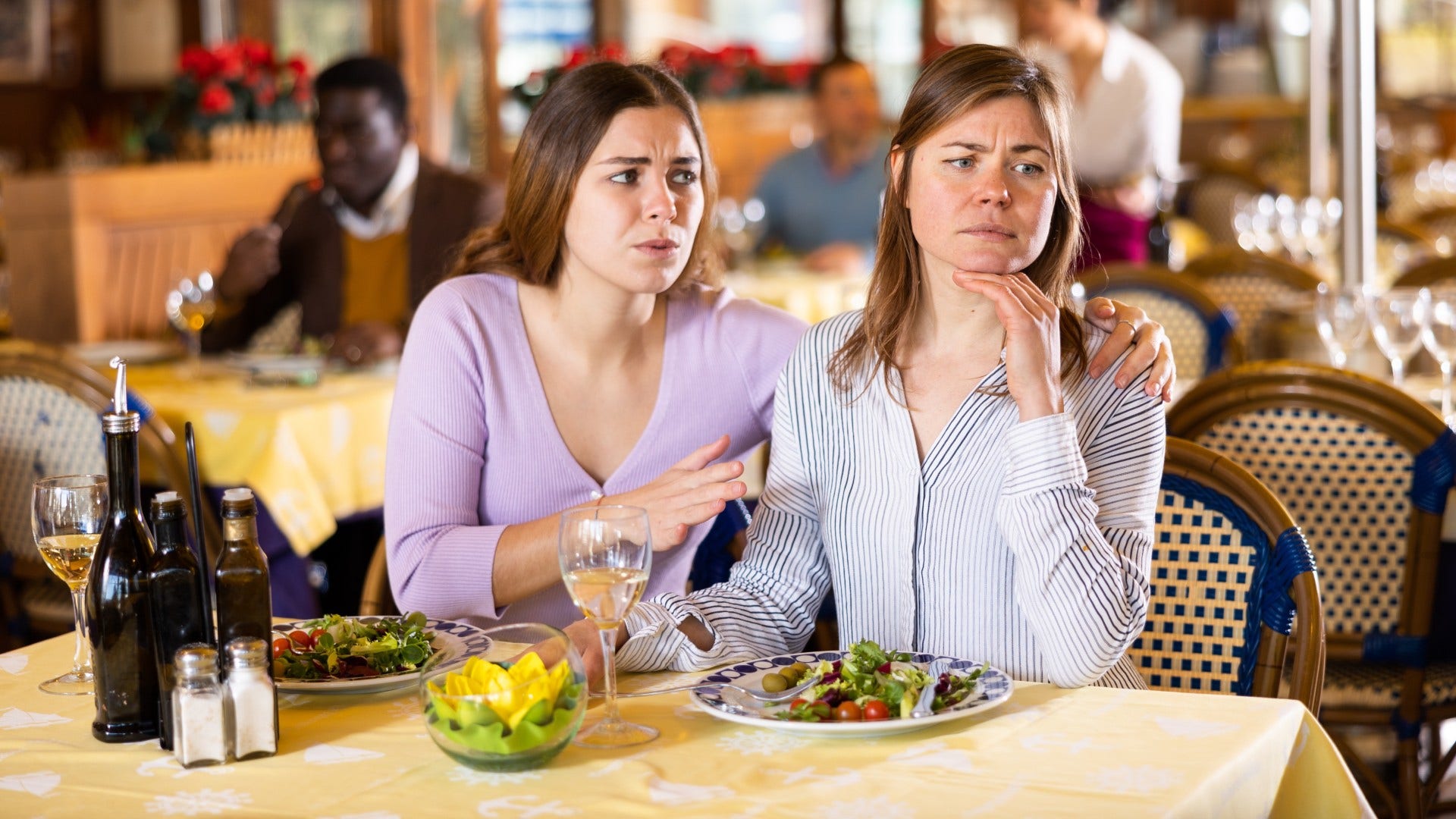 woman who was an easy kid putting other woman's needs first