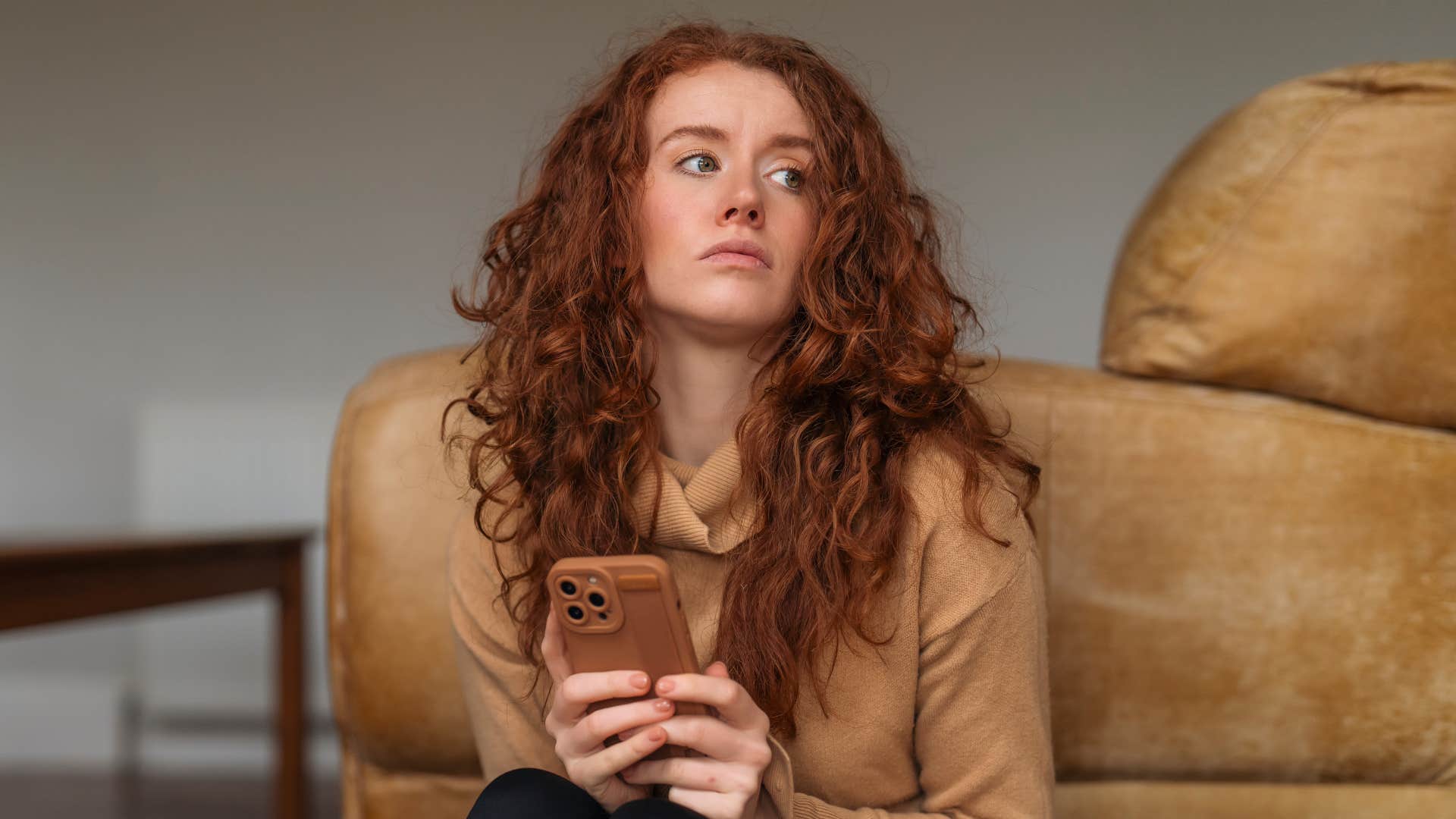 deeply feeling person zones out in boring conversations