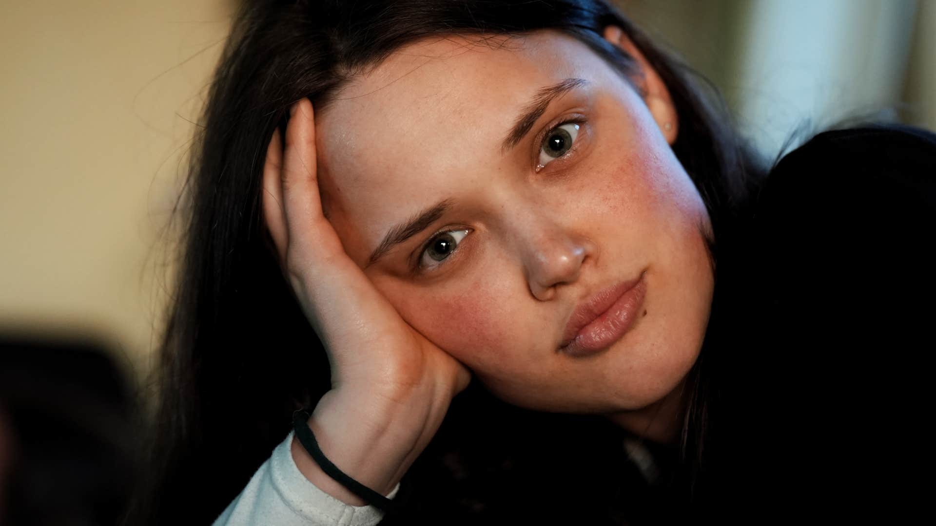 person who zones out in boring conversations is naturally impatient with surface-level talk