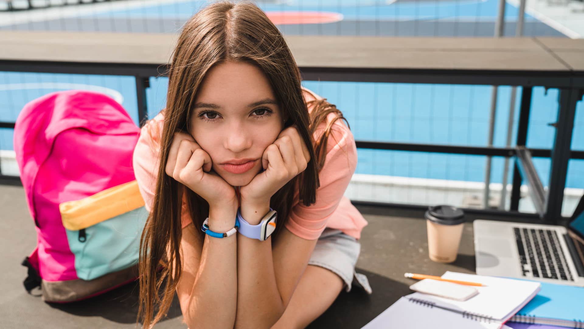 wildly creative person zones out in boring conversations