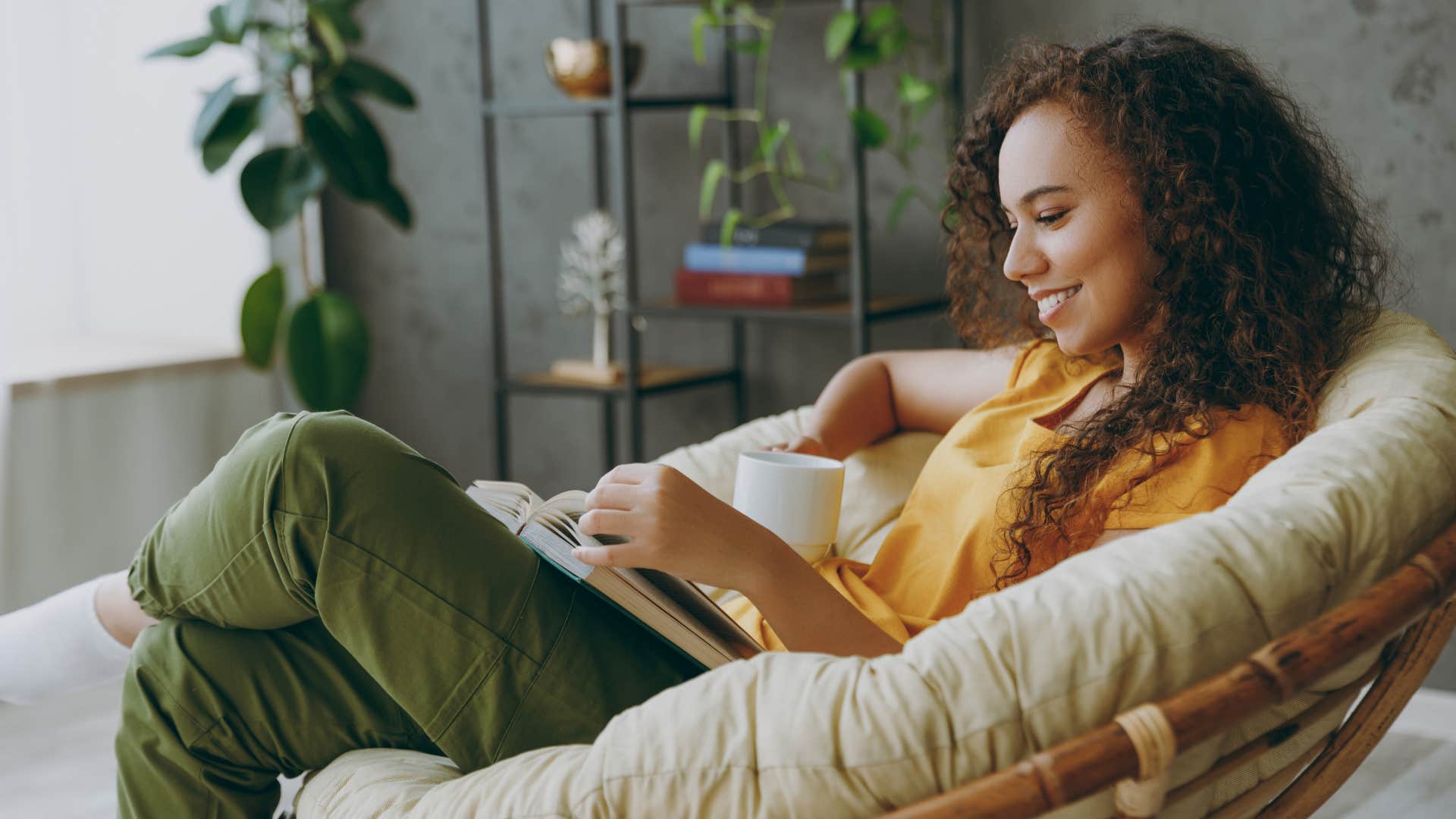 woman who still writes things down instead of typing using her good attention span