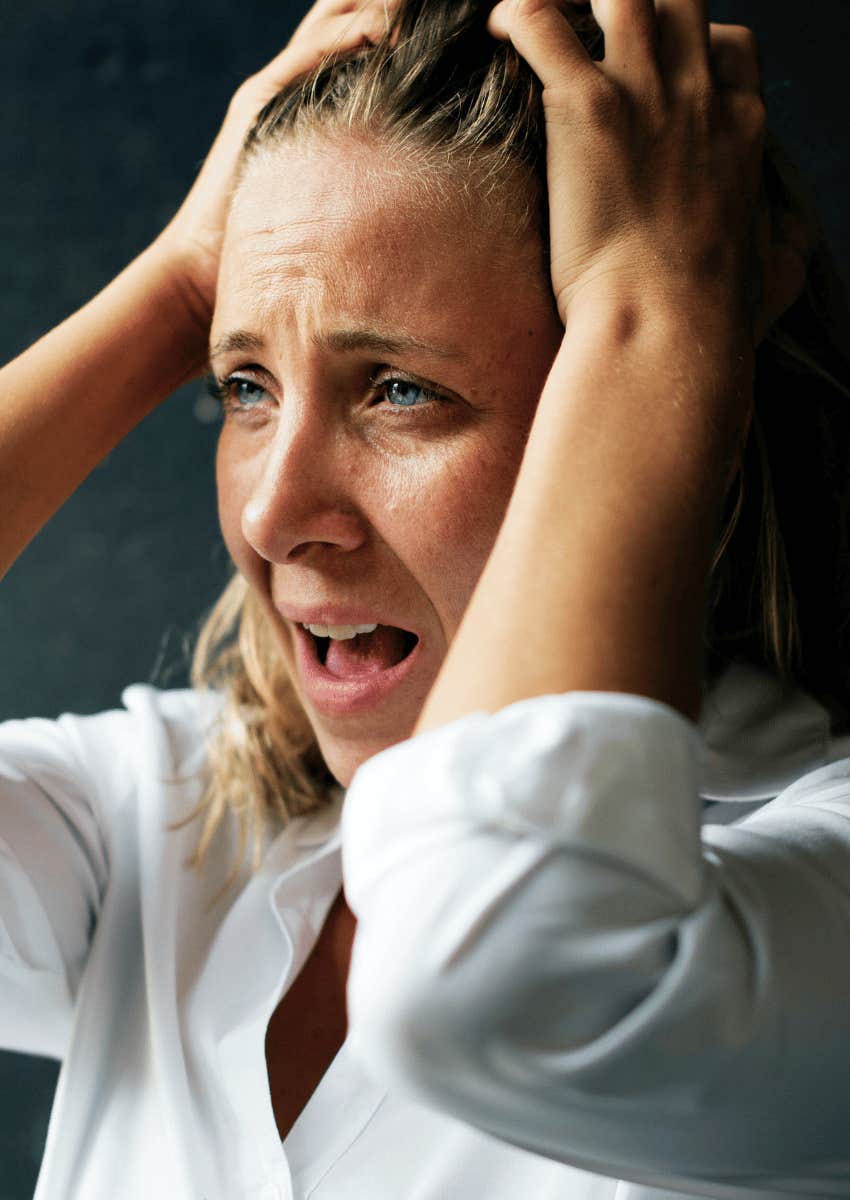 emotions consuming her signs someone's not OK even if look fine