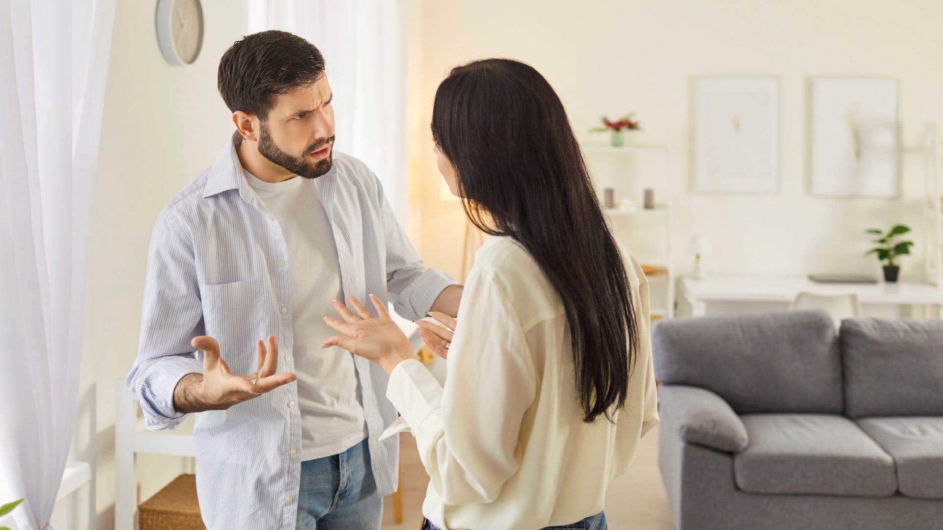 man who is an emotional manipulator saying she's hypersensitive