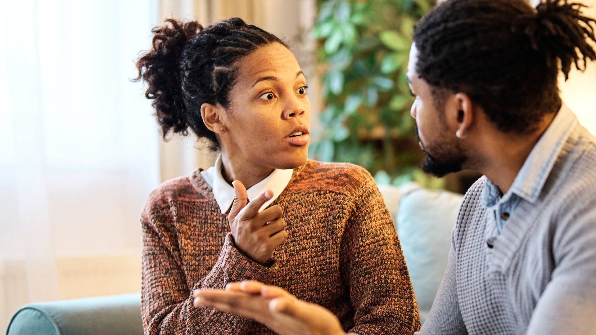 man who is an emotional manipulator saying you're going to wear that