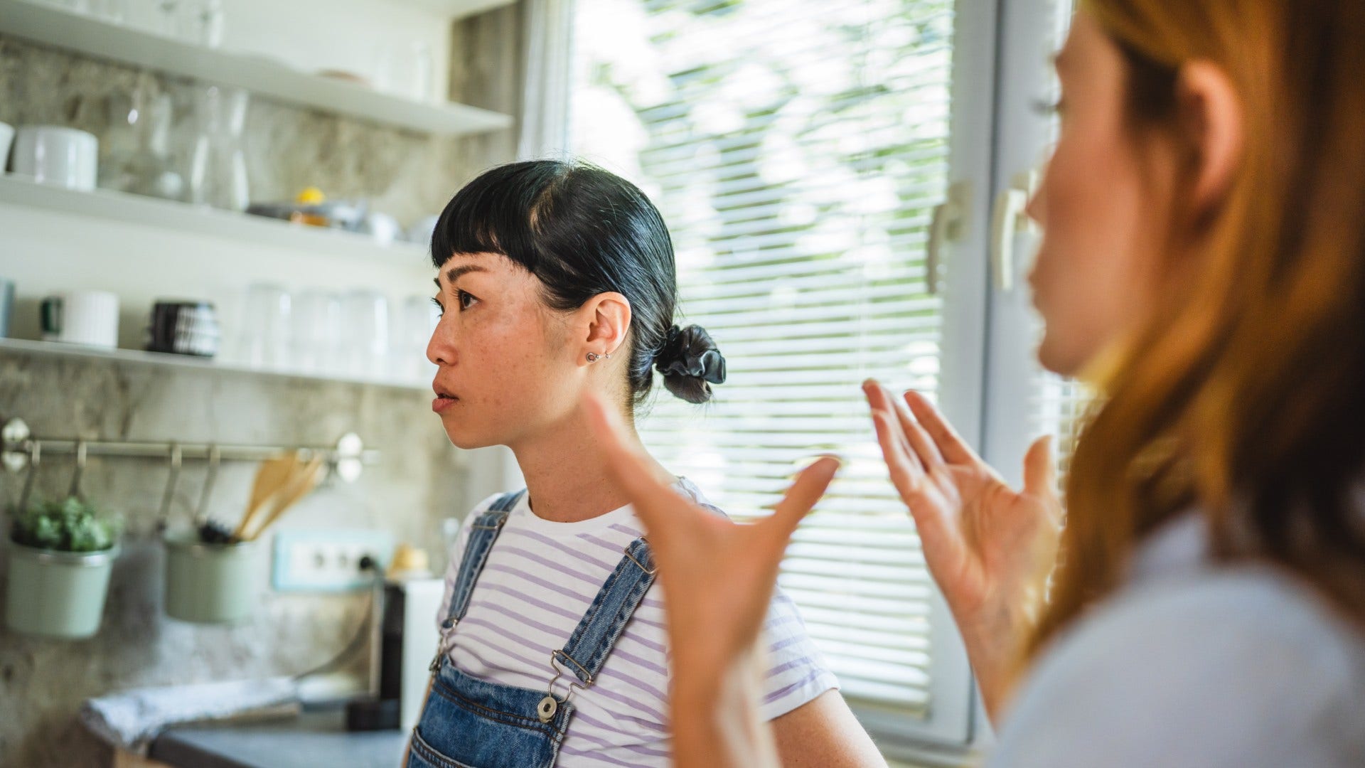 woman saying that's not my problem that exposes her true nature