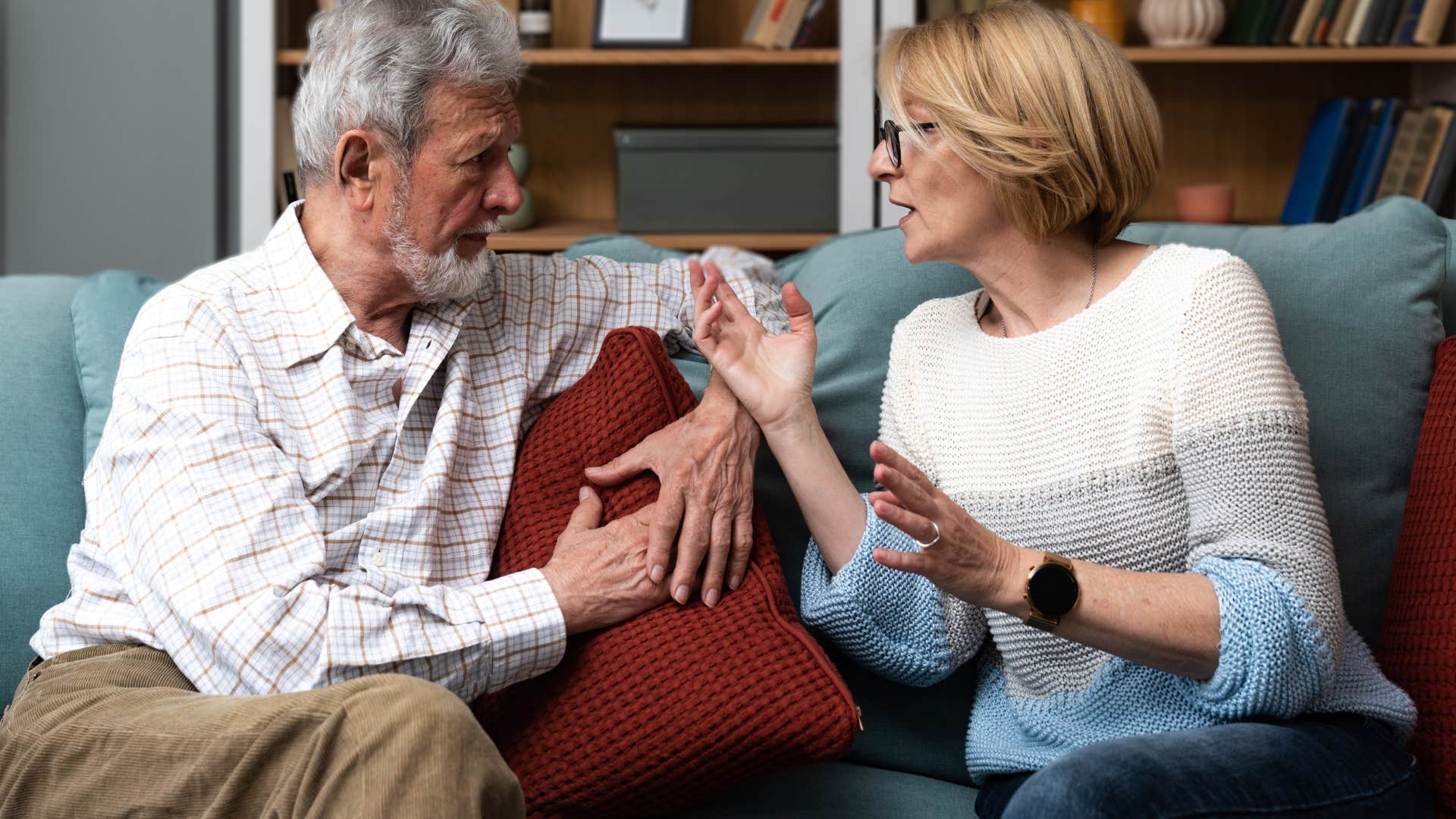 southern couple talking with woman saying I wish them the best, just not near me