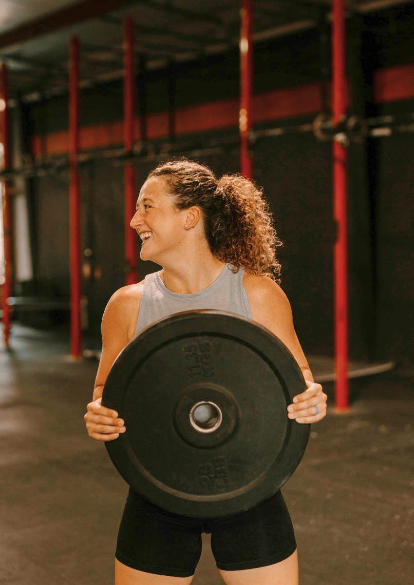 real self-care looks like going to the gym