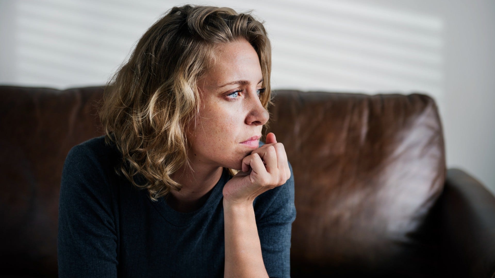 woman who feels emotionally exhausted staying in situations that drain her
