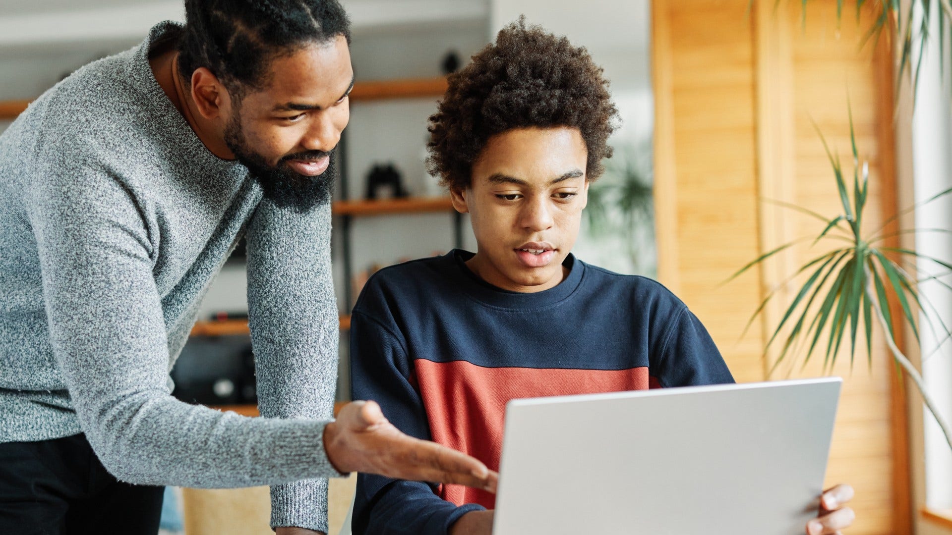 child who doesn't crumble at life stressors with the kind of parent he needed