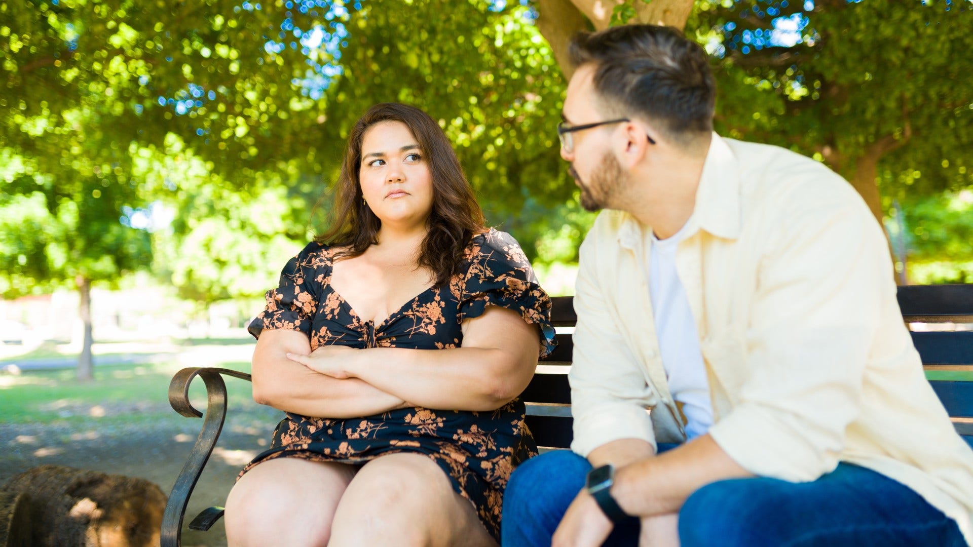 man who is not a great option comparing woman to his ex