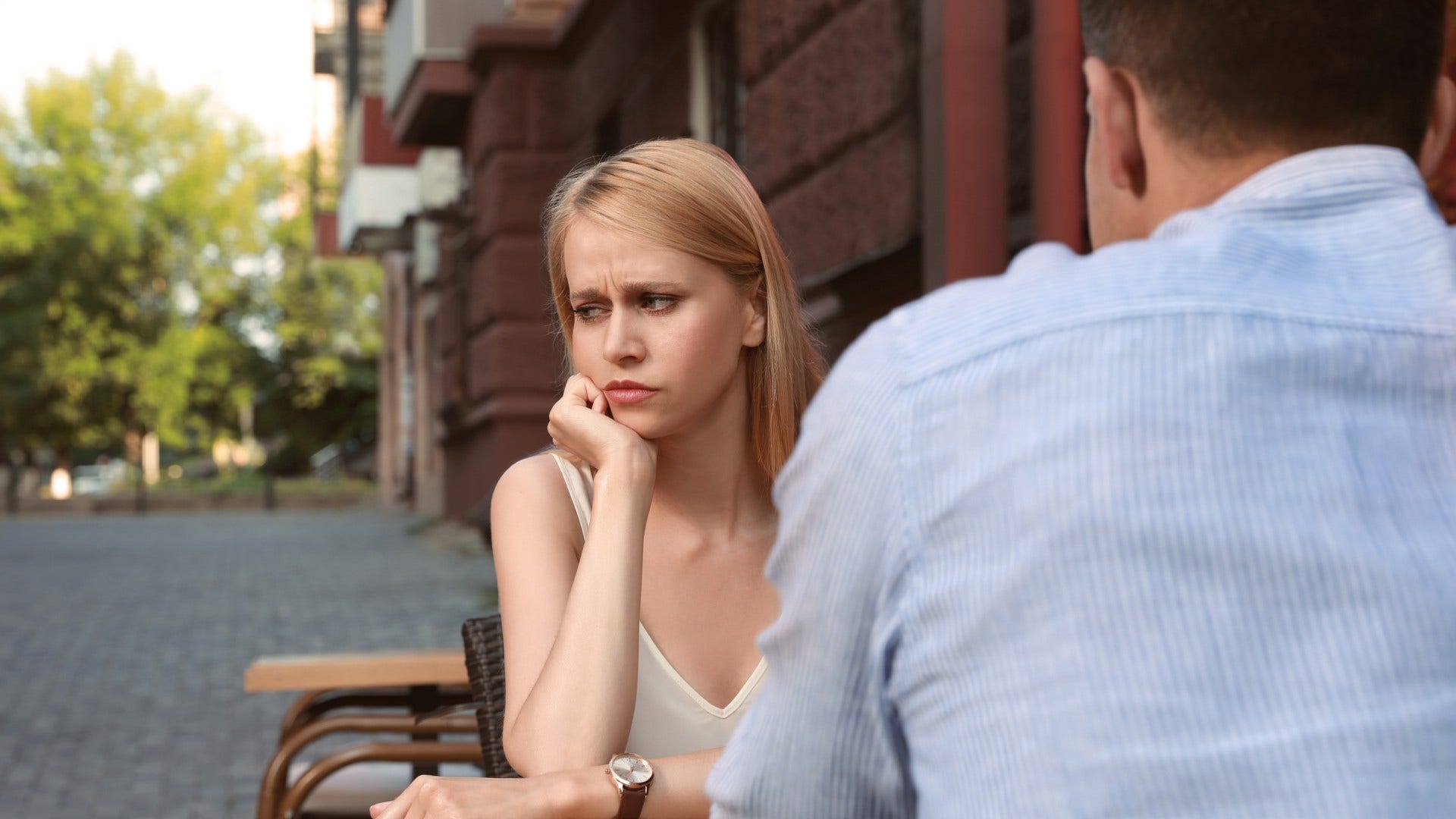 man who is not a great option sucking the fun out of the room