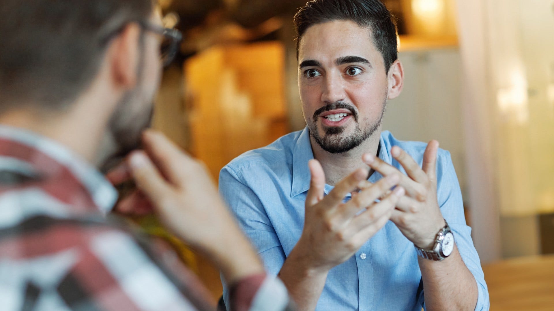 man standing up for people as his parents raised him to be the kind of man they hoped he'd be