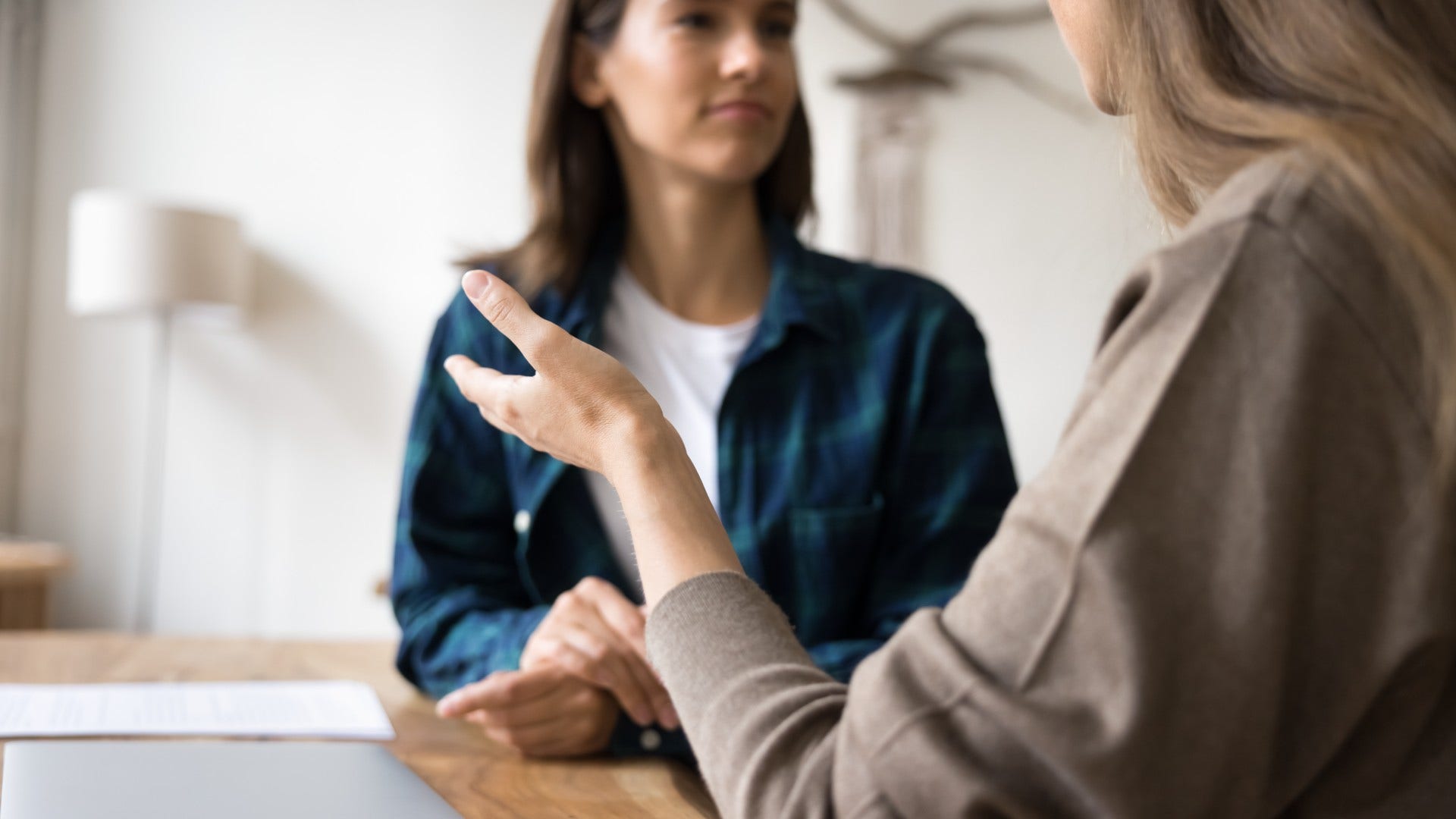 woman who speaks up as a sign she's the kind of woman her parents raised her to be