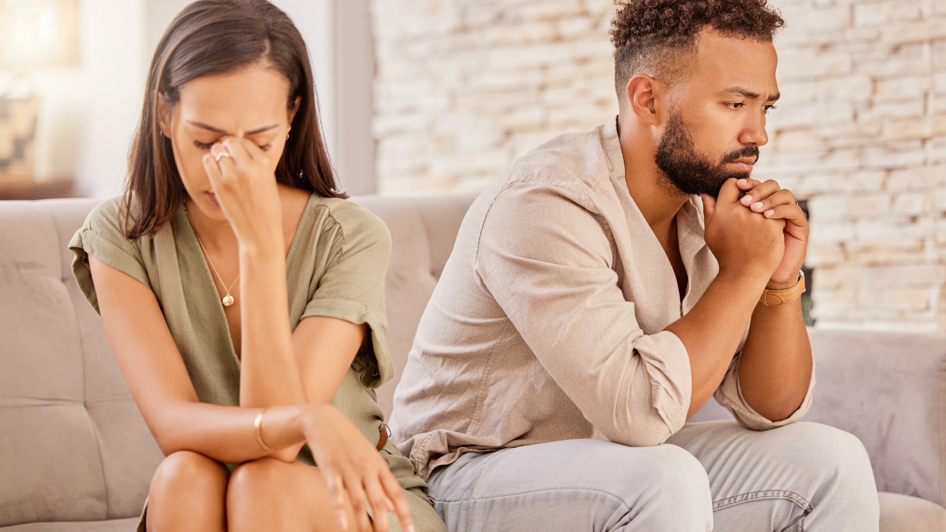 man who is quietly testing woman by comparing her to others