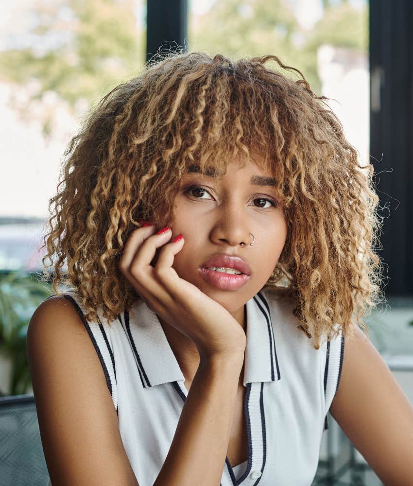 Mysterious person is silent