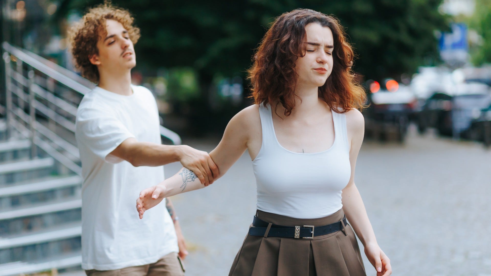 woman who has outgrown herself and notices when conversations feel outdated