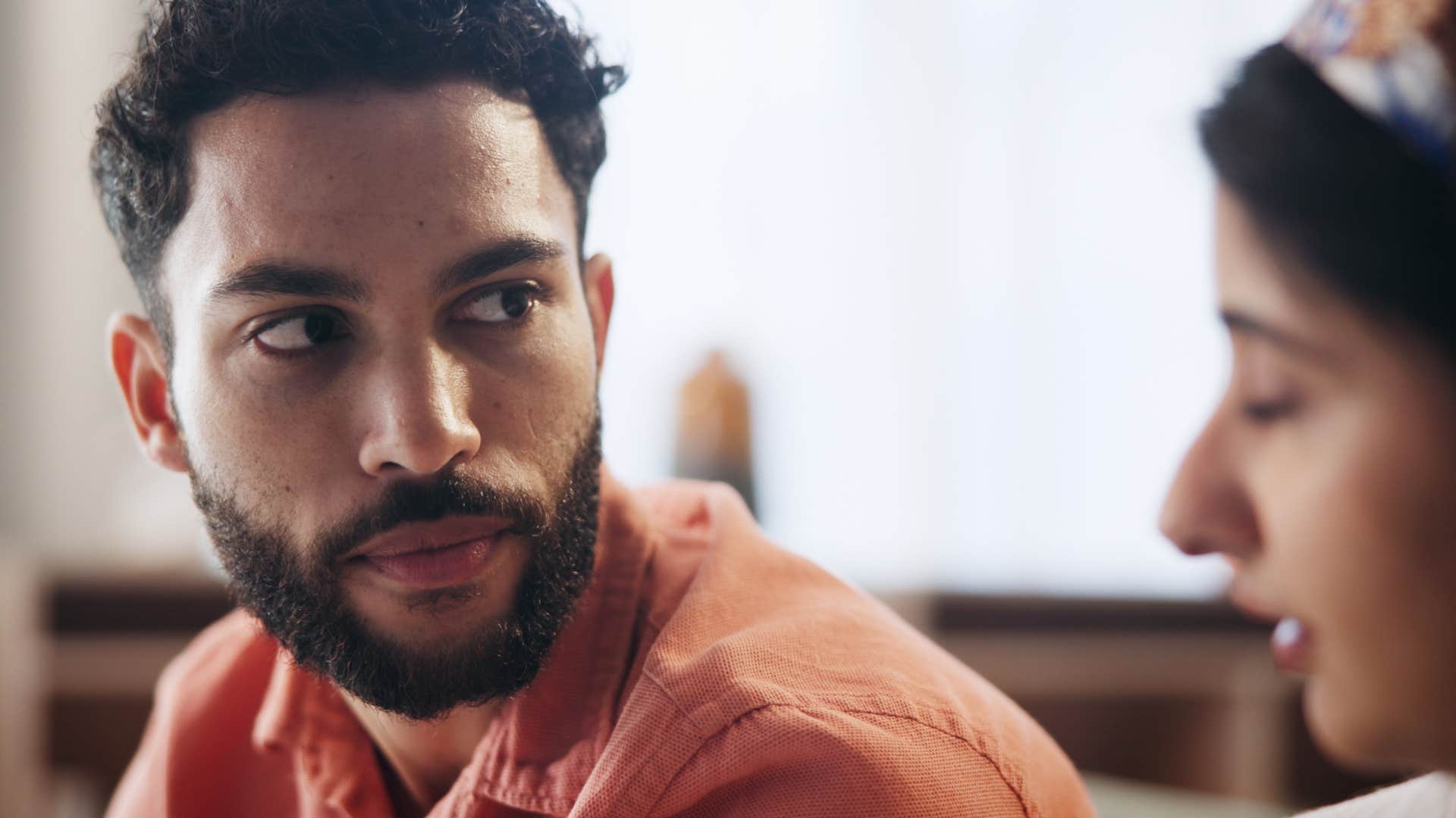 man feeling resentful in his marriage due to routine