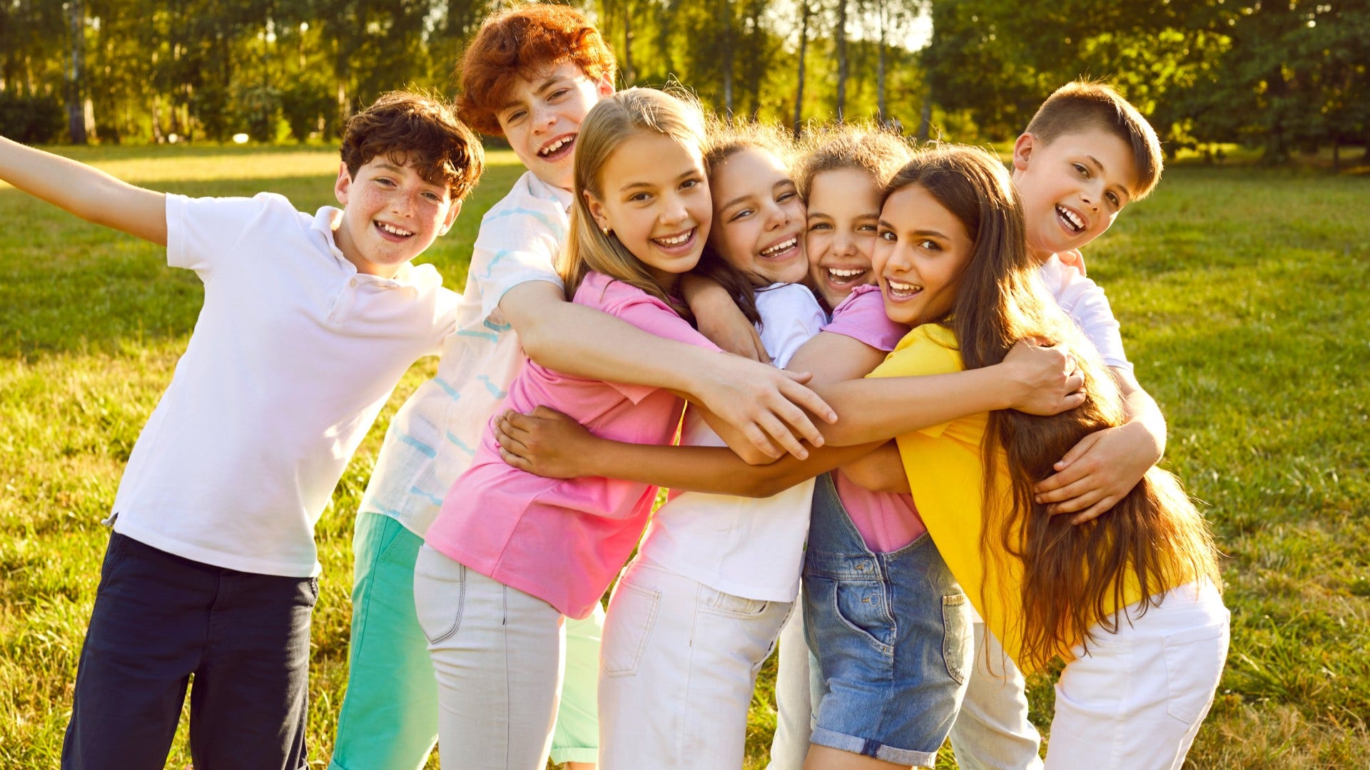 kids learning how to entertain themselves from being bored