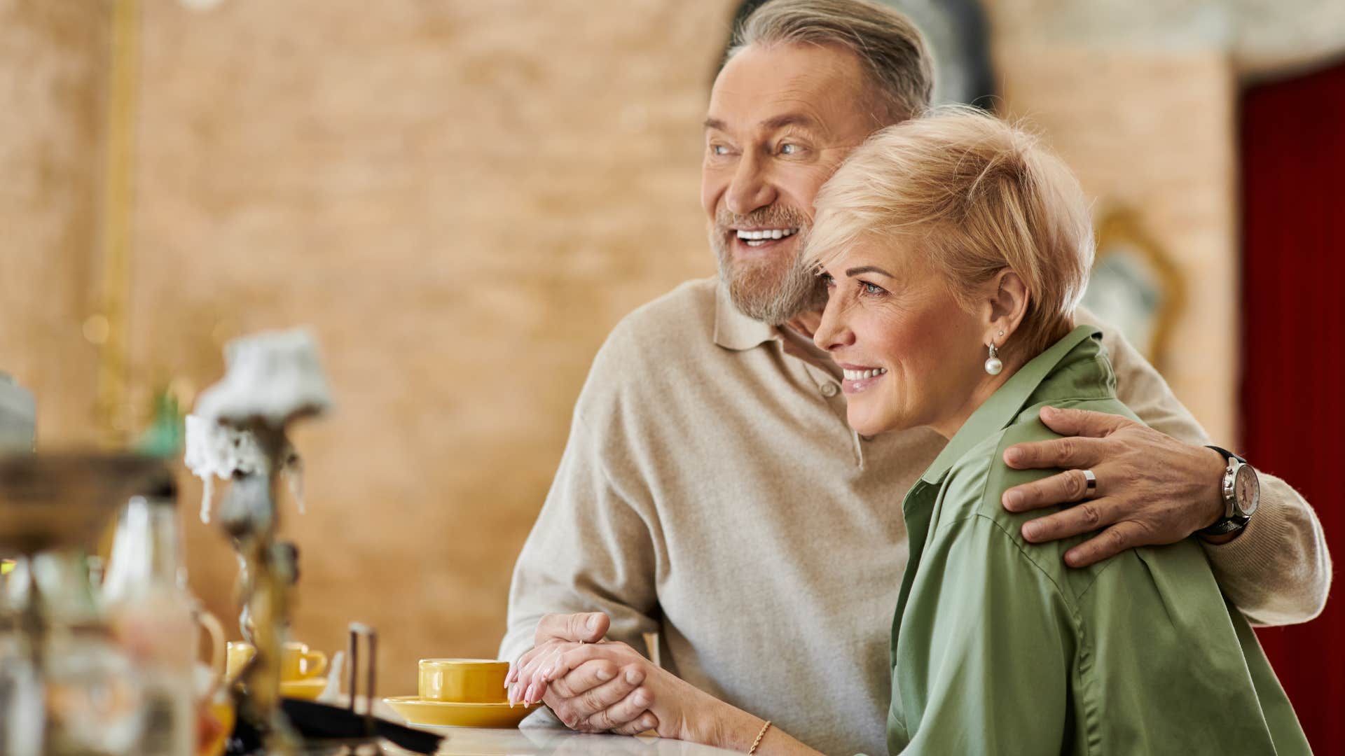 Man who offers small acts of kindness to his partner.
