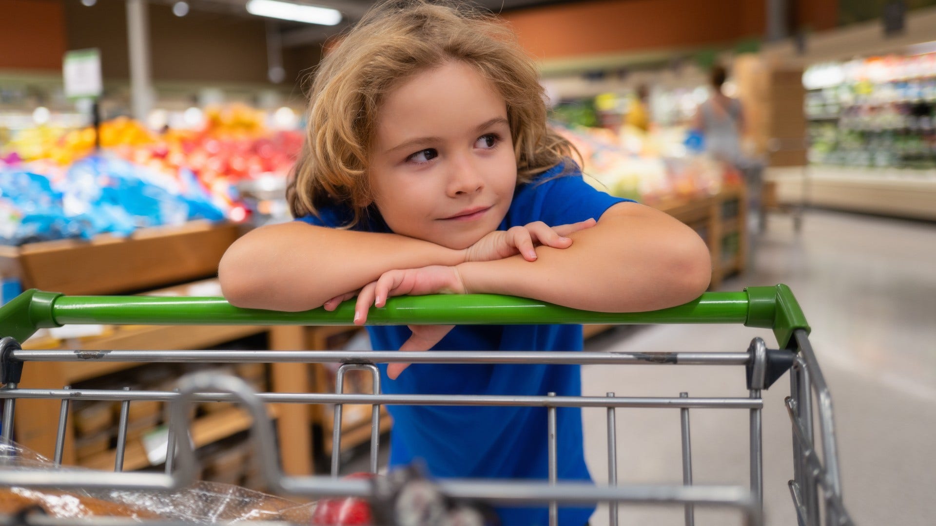 kid alone at store that would cause an outrage today