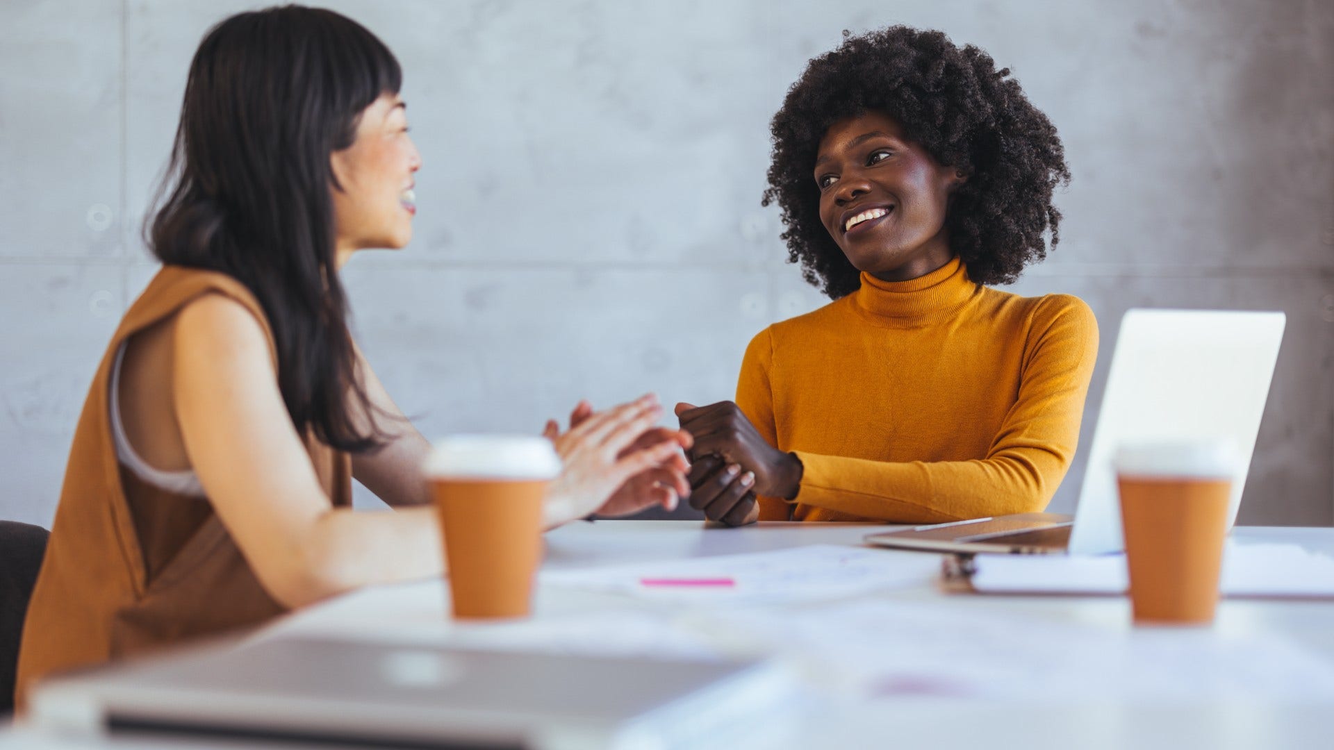 woman who respects other woman saying i trust your judgment