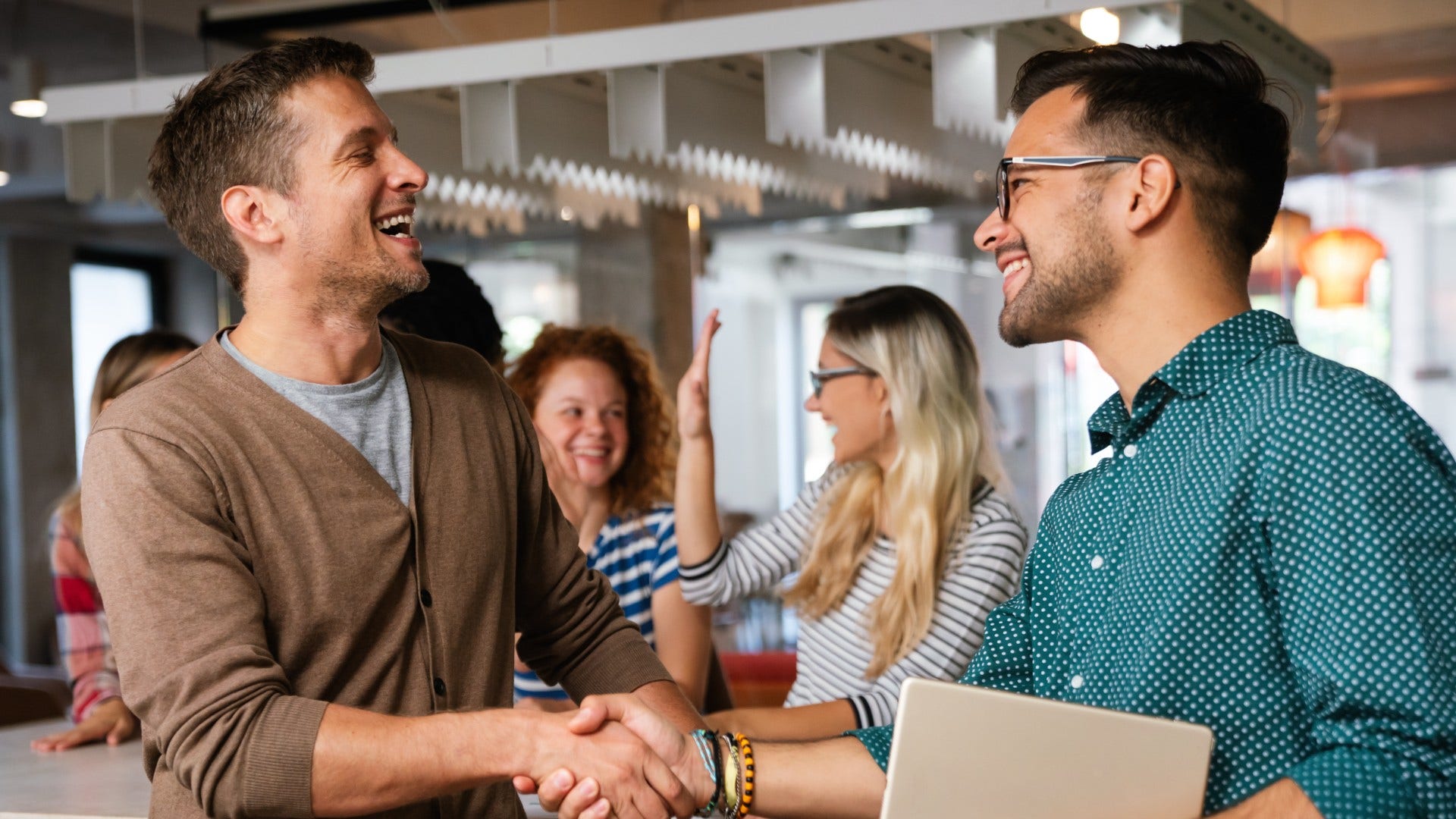 man who respects other man saying i'm glad you told me