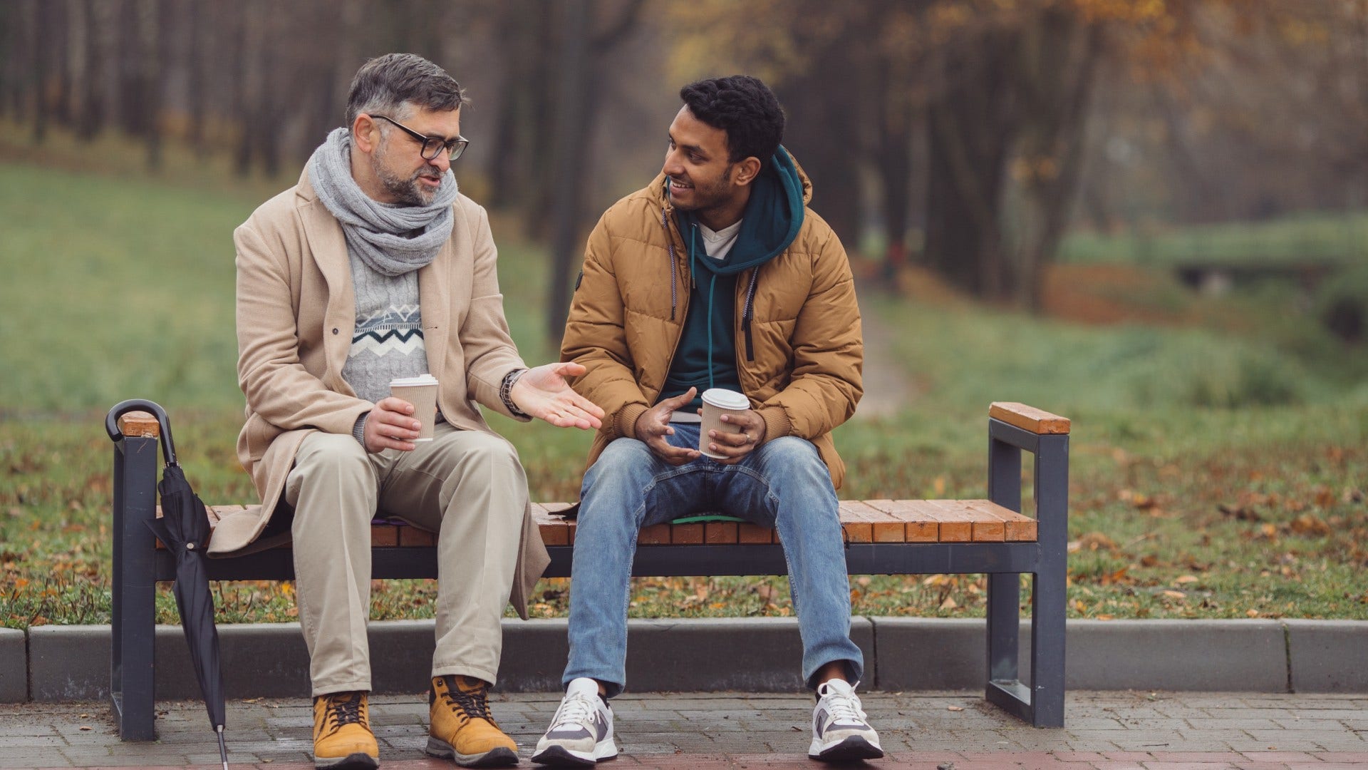 man telling other man he respects let me know if that doesn't work for you
