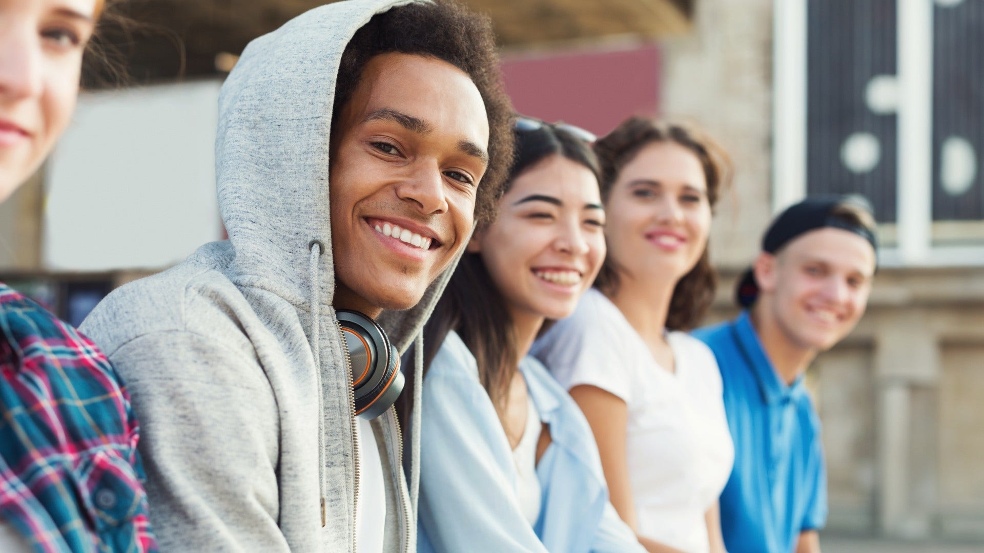 teens hanging out doing nothing that feels unreal now
