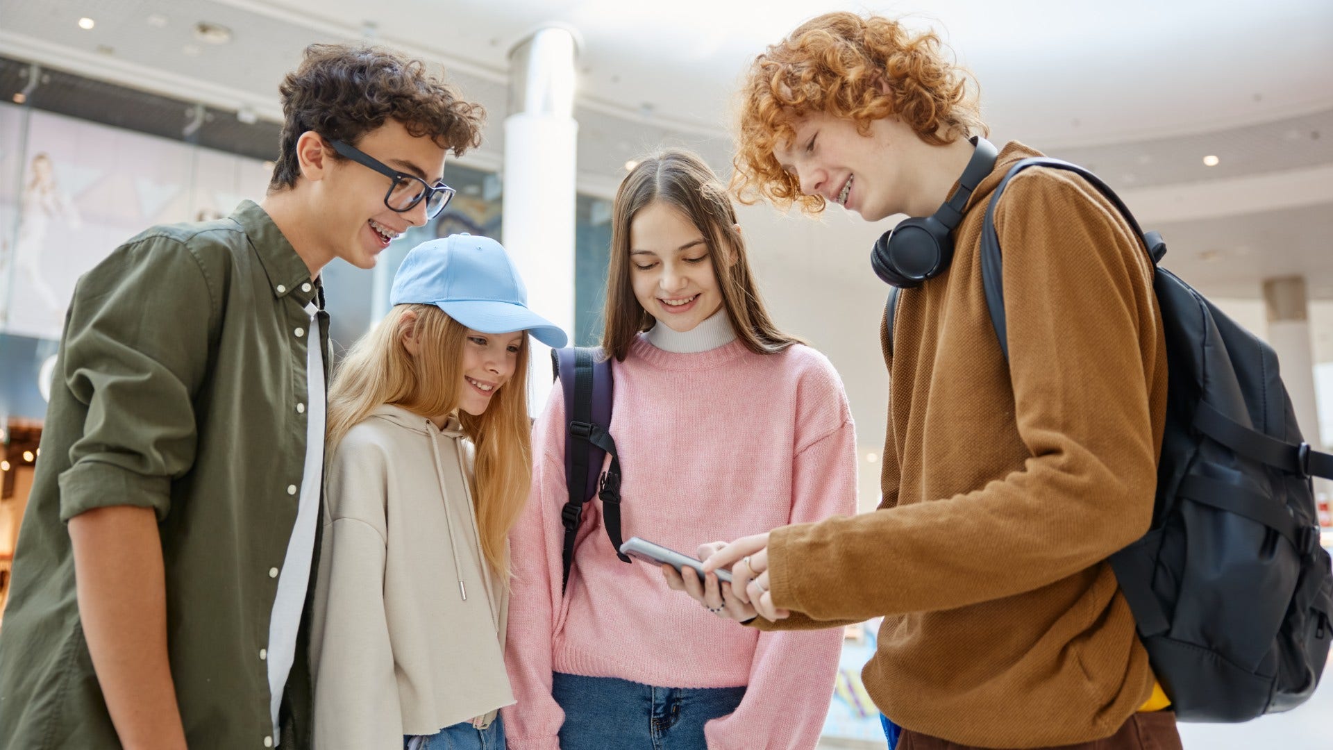 teens spending afternoons at the mall that would feel unreal now