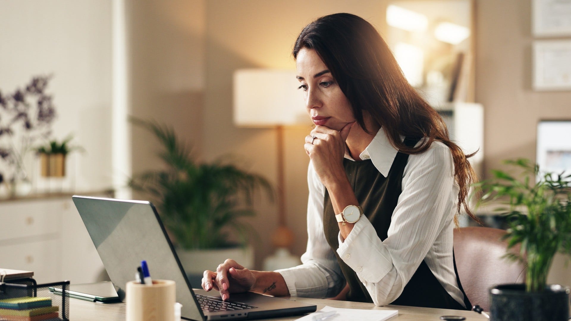 woman who thinks too deeply rarely feeling fully done with a thought