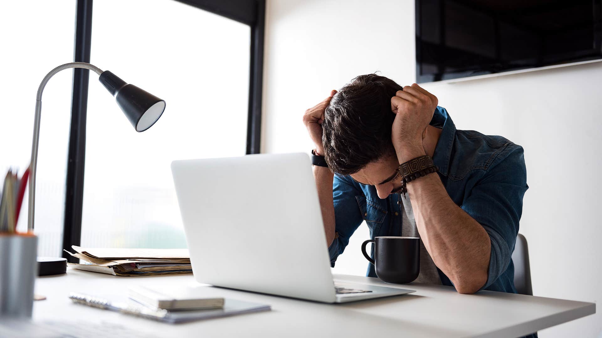 when a man is struggling but doesnt want you to know hell usually do these things without realizing he neglects his responsibilities 