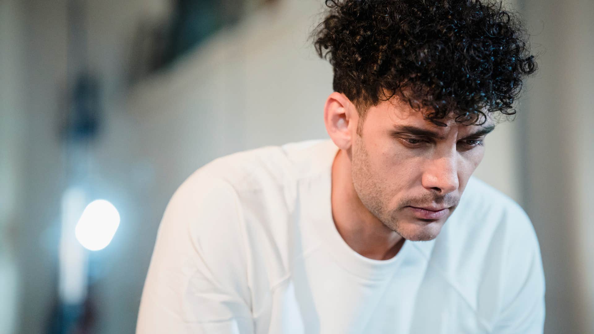 when a man is struggling but doesnt want you to know hell usually do these things without realizing he stops socializing 