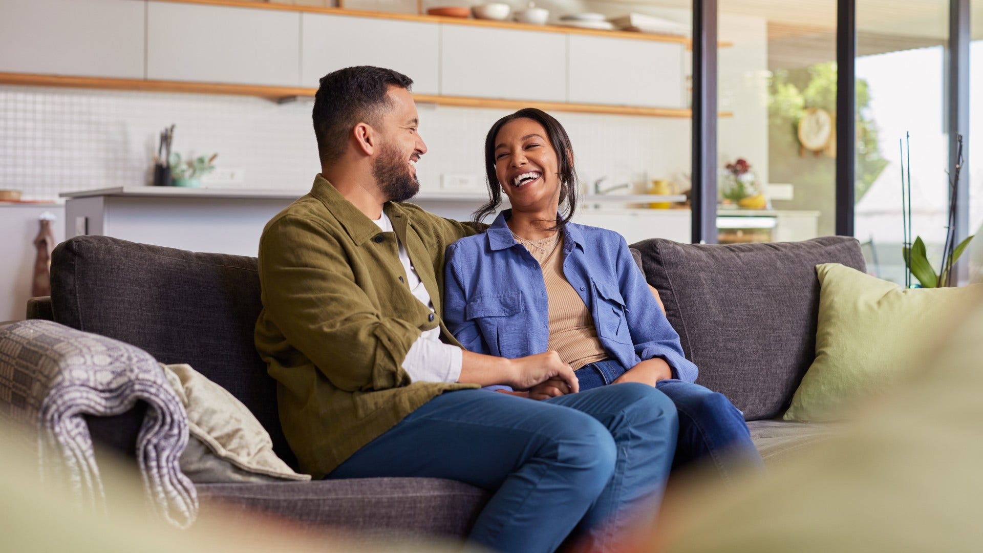 man who feels understood and stopped deflecting serious topics with jokes