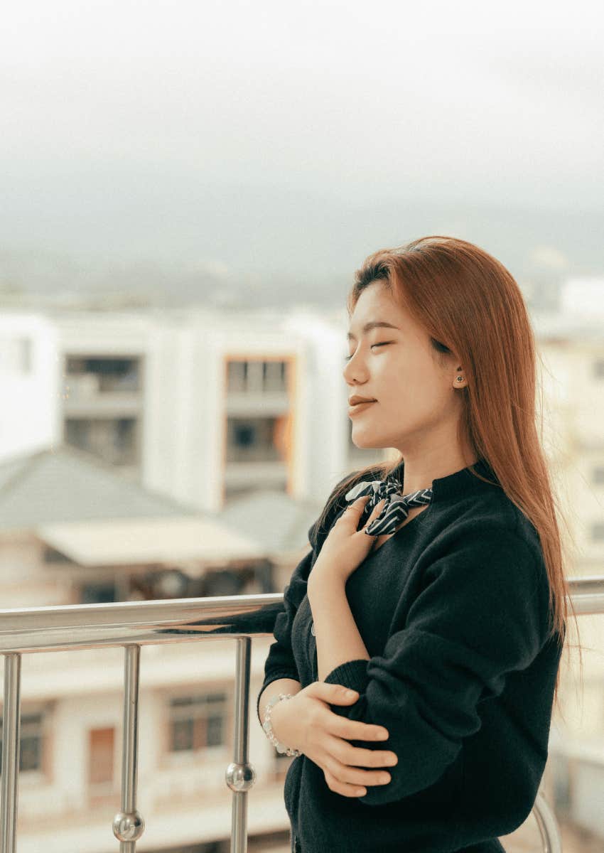 content young woman knowing she's allowed to forgive the mistakes she's made