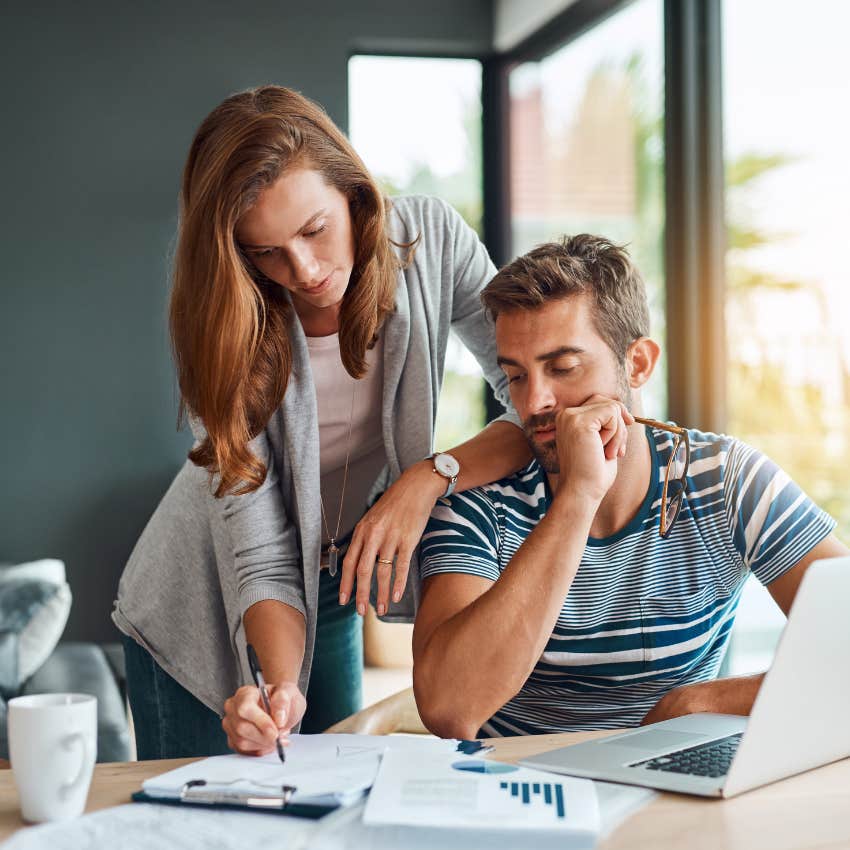 couple reviewing infidelity clause rarely enforceable