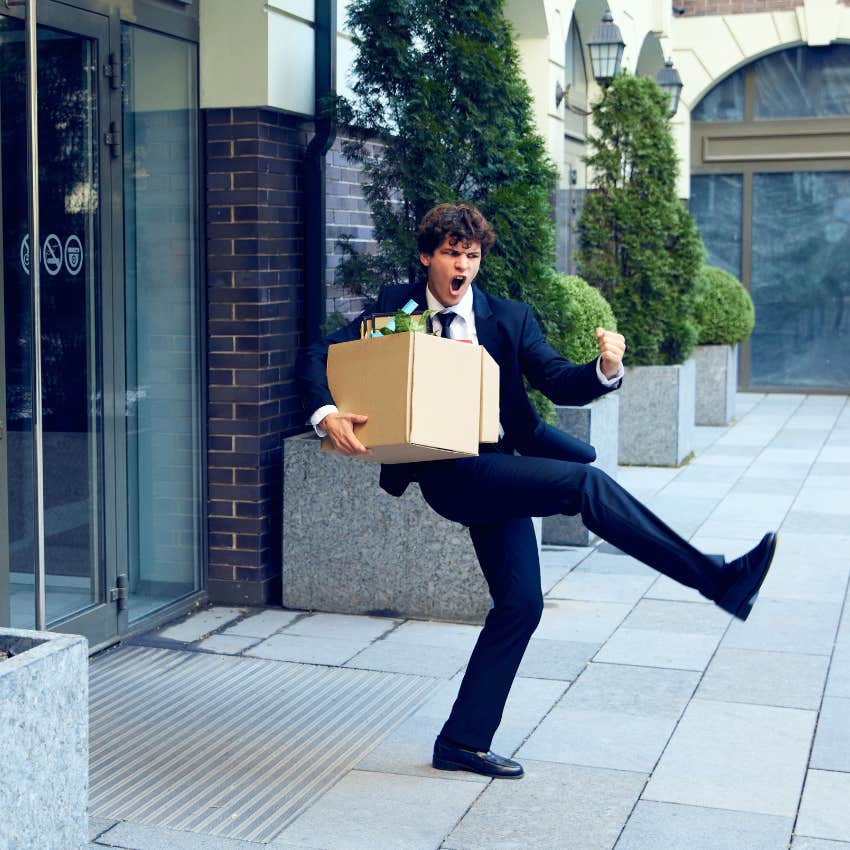 worker who happily quit without giving notice