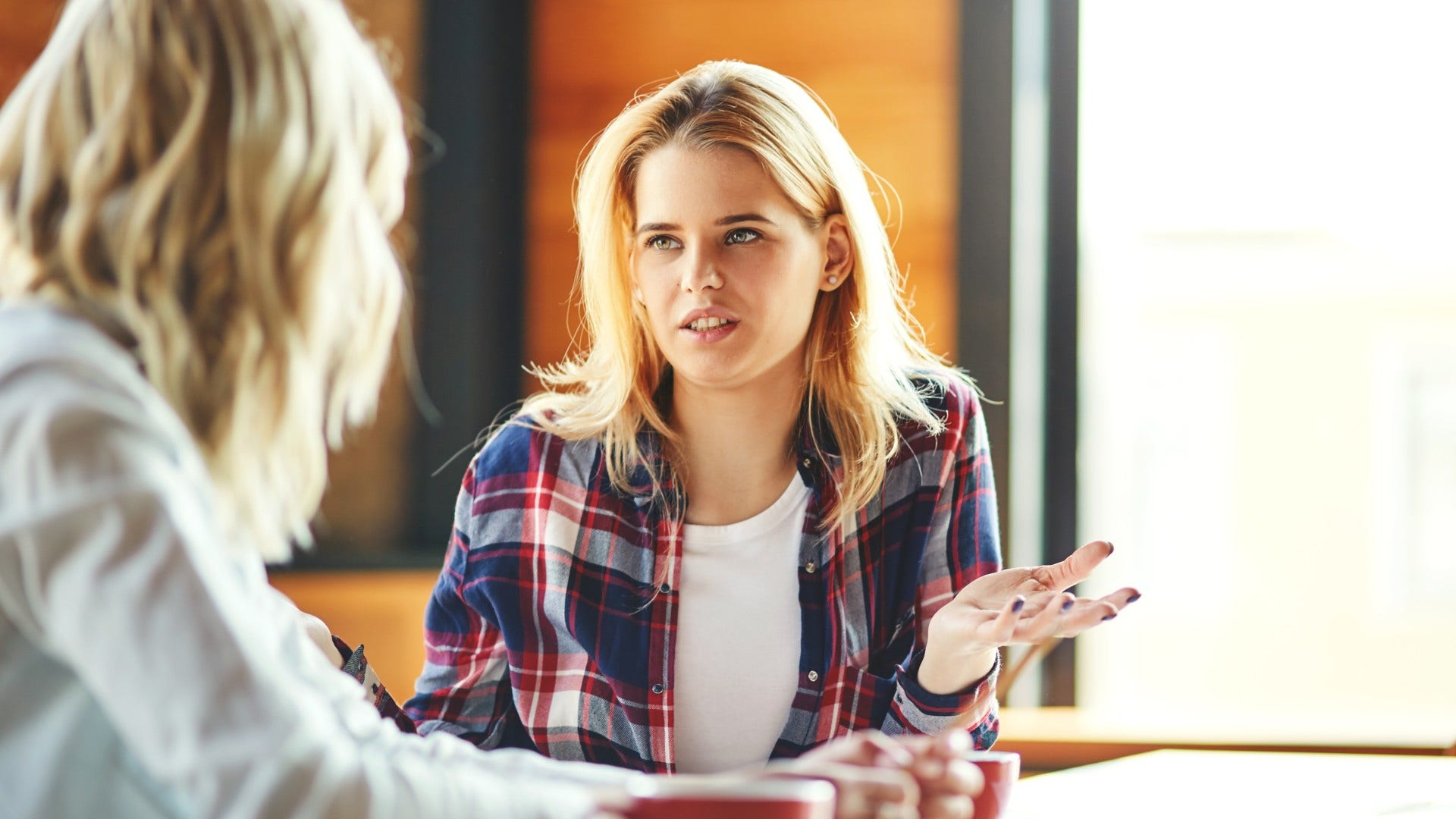 woman who kept secrets growing up filtering what she shares