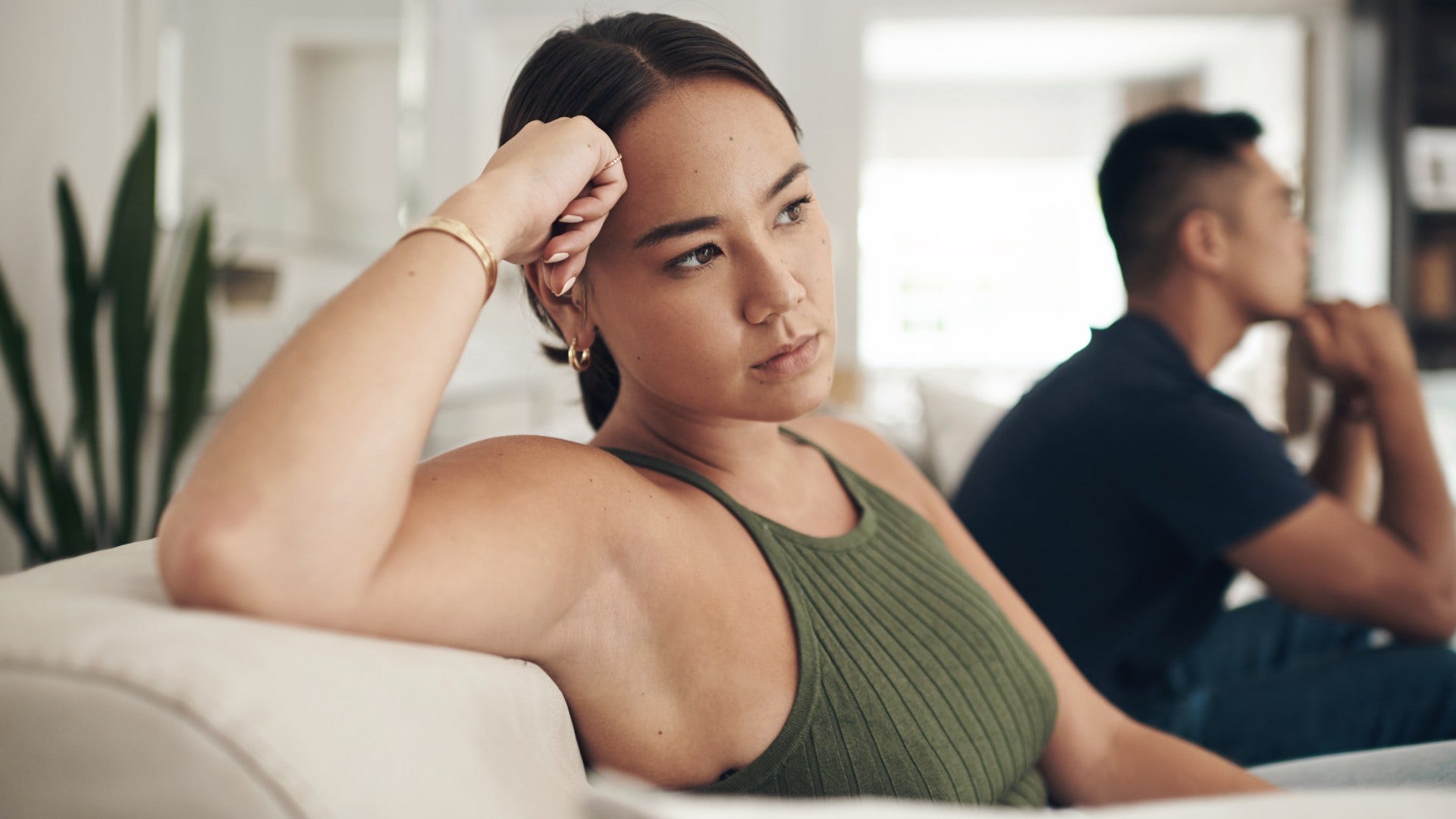 woman who kept secrets to feel safe minimizing her struggles