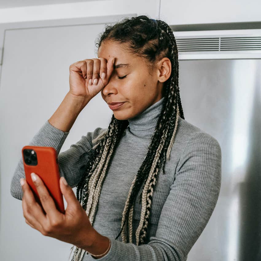 activist upset with her friends' social media posts