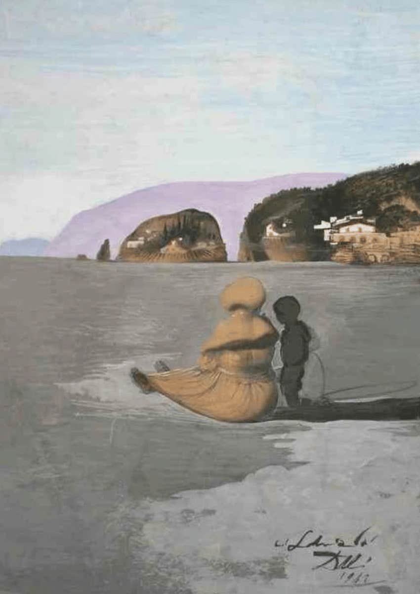 adolescence salvador dali painting