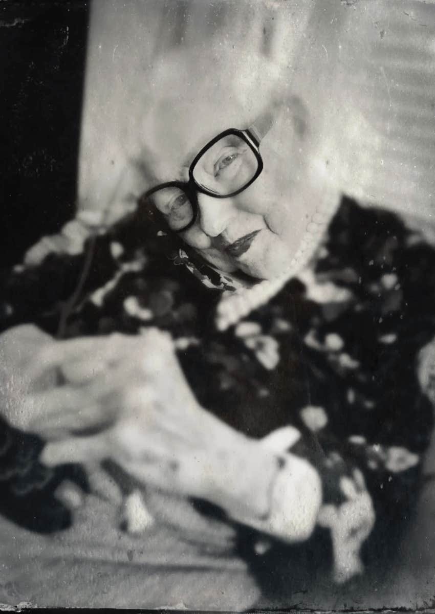 photo of author's mom