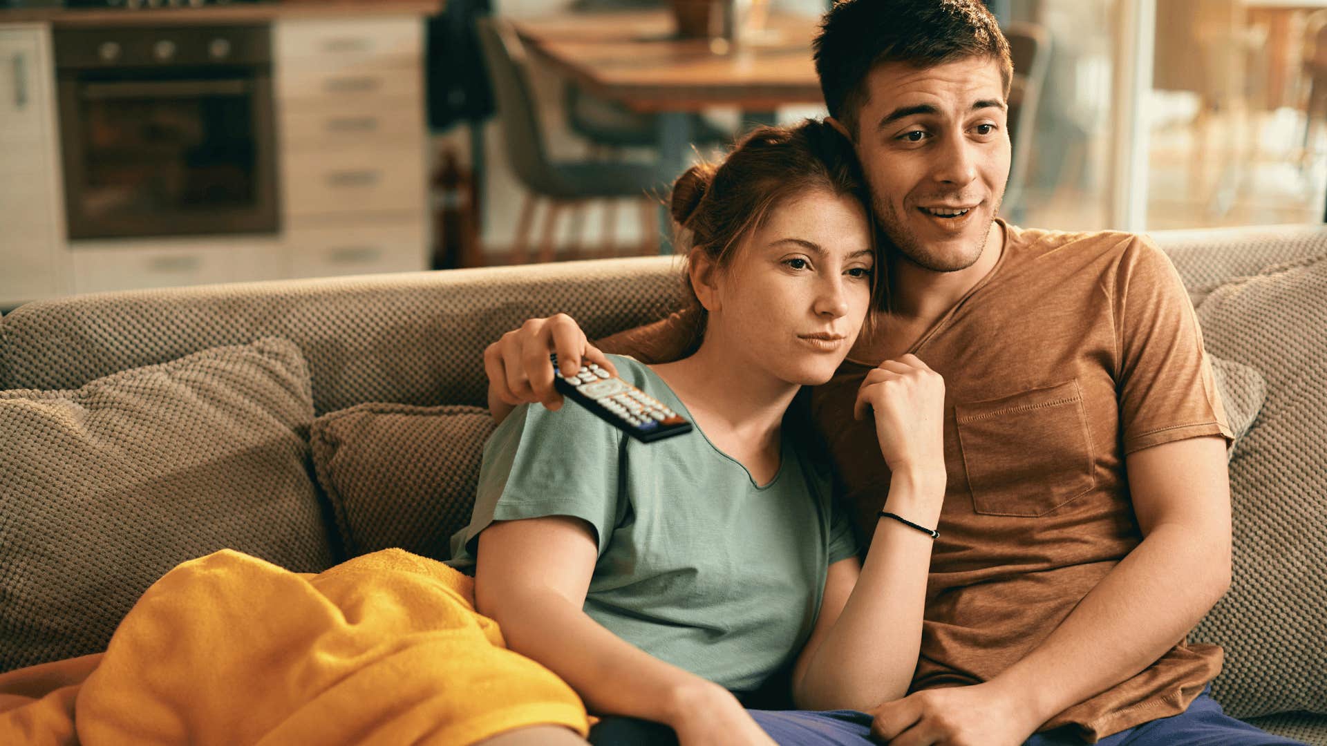 being married means not feeling bad for having a greasy ponytail