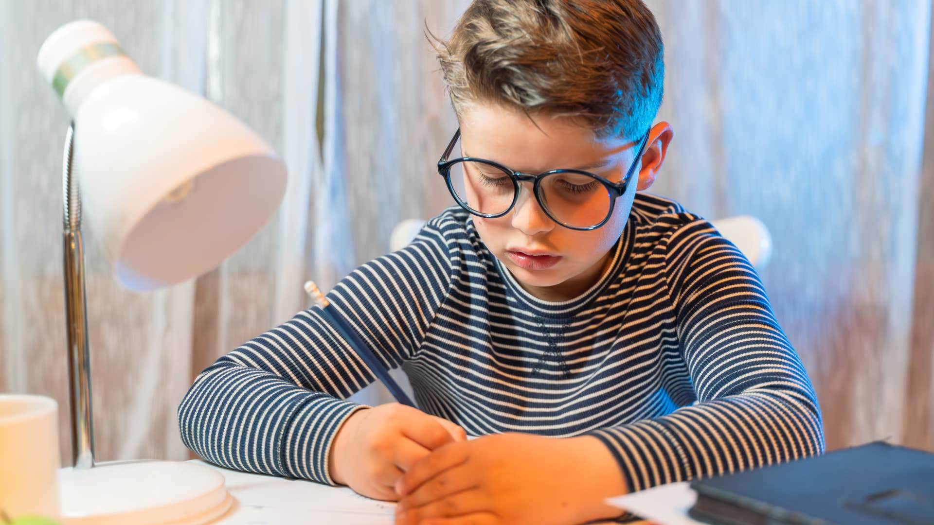 Little boy who gratified themselves instead of seeking approval.