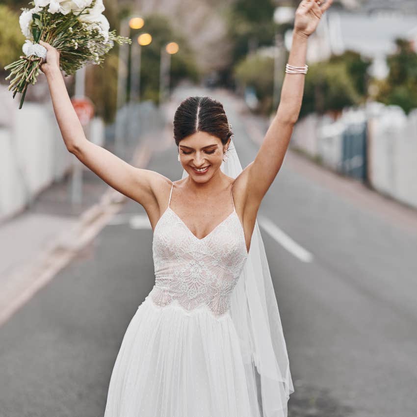 bride who pushed back against vows she didn't believe in