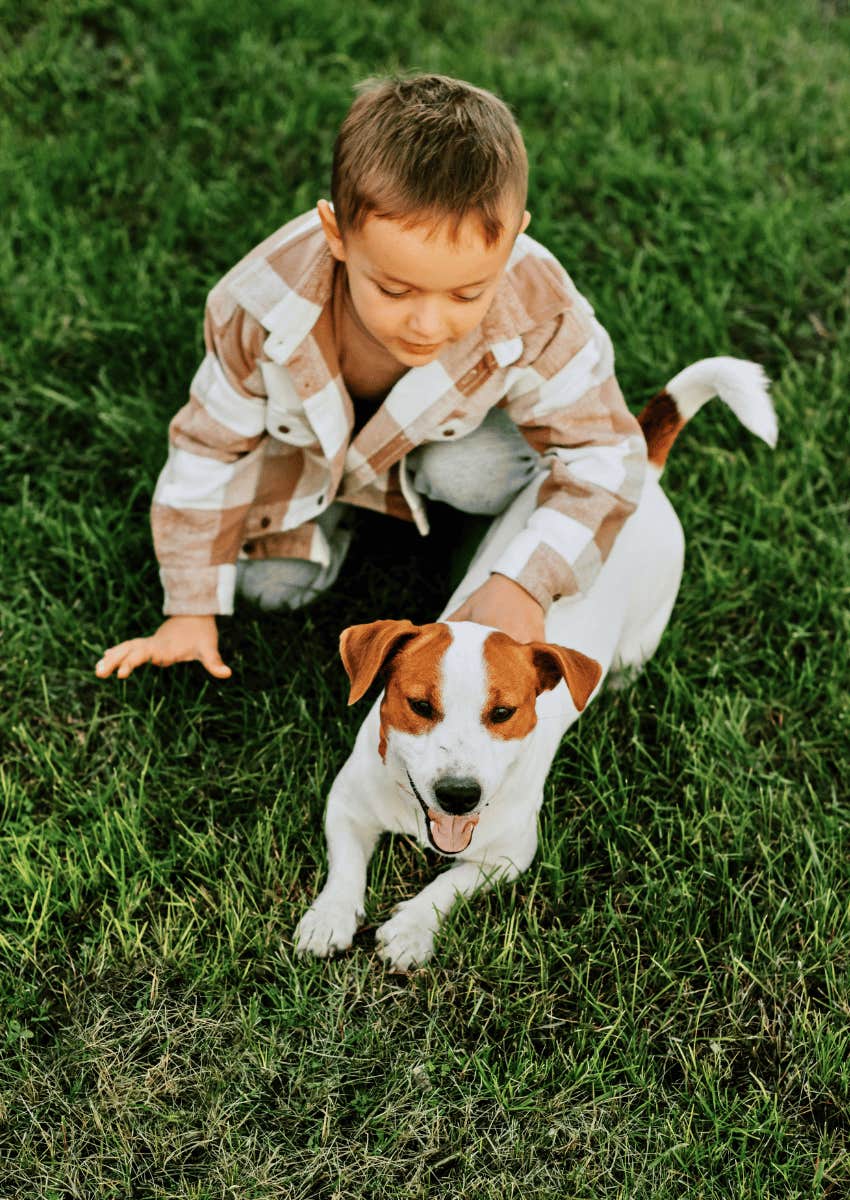 child speaking pet dog can't speak for themselves