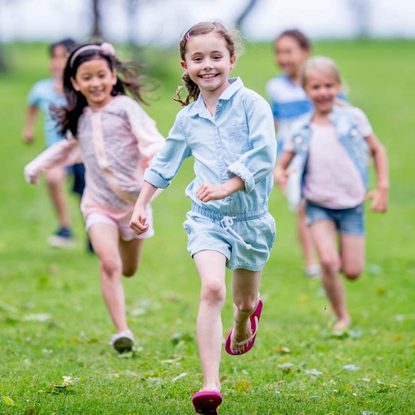 kids from the 70s and 80s spending time outside