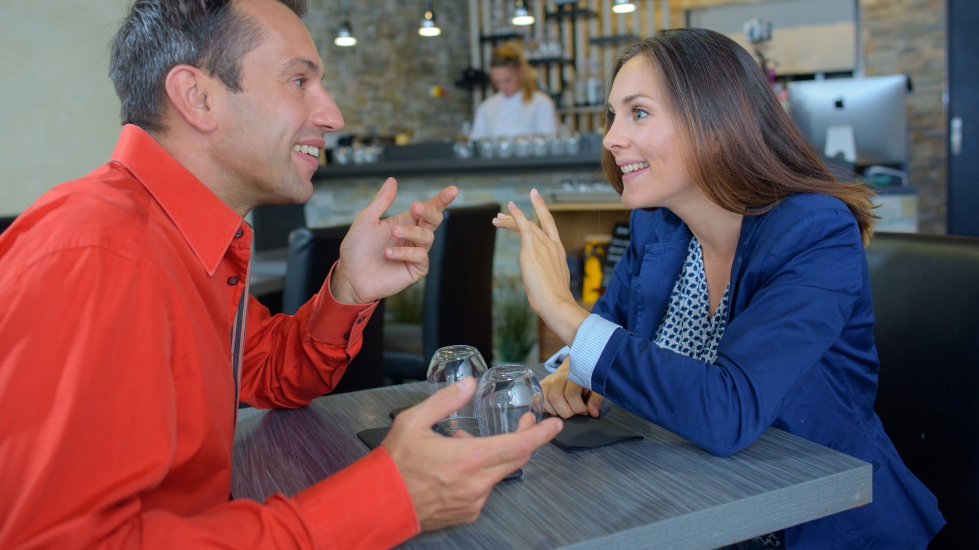 man who interrupts woman before she can finish a thought that makes him less likable
